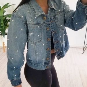 MONO B Pearl Custom Made Jean Jacket
